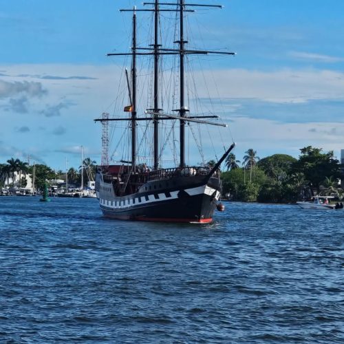 Atardecer Barco Pirata (2)